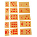 Montessori Puzzle Čísla a bodky 15 dielikov