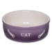 "Gradient Cat" keramická miska fialová 250ml