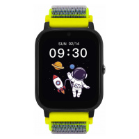 GARETT Smartwatch Kids Tech 4G Green velcro Inteligentné hodinky