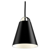 Louis Poulsen Above závesná lampa, čierna, 17,5 cm