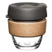 Čierno-hnedý cestovný hrnček 227 ml Brew Cork Nitro S – KeepCup