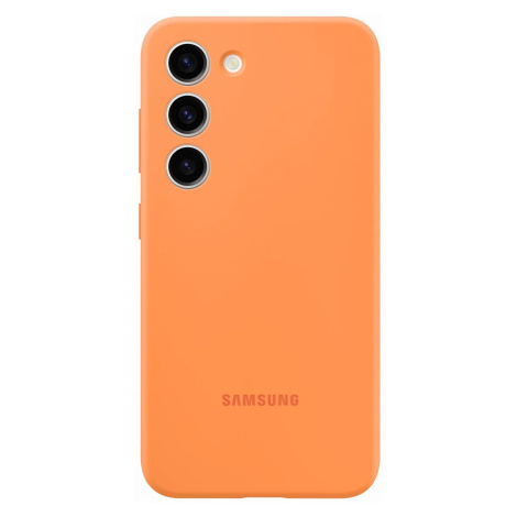Kryt Samsung Silicone case for Samsung Galaxy S23+ Orange (EF-PS916TOEGWW)