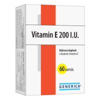 GENERICA Vitamín E 200 I.U. 60 kapsúl