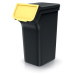 NABBI NPW25S3 odpadkový kôš na triedený odpad (3 ks) 25 l čierna