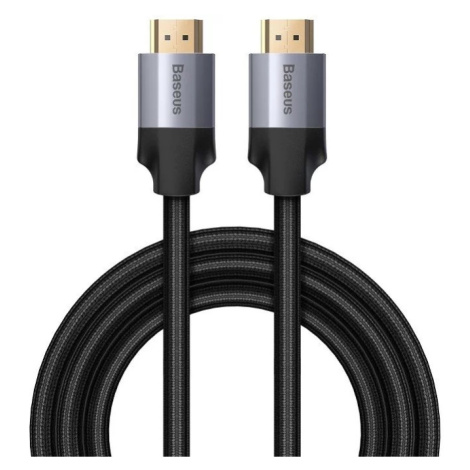 Kábel Baseus Enjoyment Series 4K Male To 4K Male Cable 2m Dark gray (6953156297777)