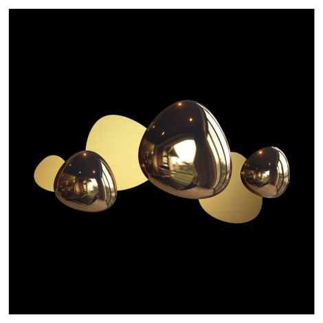 Maytoni Jack-stone nástenné LED, 79 cm zlatá