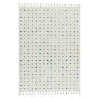 Béžový koberec Asiatic Carpets Dotty Multi, 80 x 150 cm