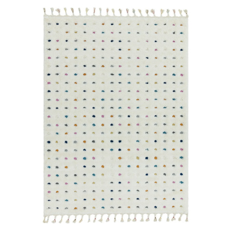 Béžový koberec Asiatic Carpets Dotty Multi, 80 x 150 cm