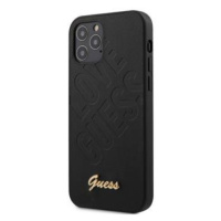 GUHCP12SPUILGBK Guess Iridescent Love Zadní Kryt pro iPhone 12 mini 5.4 Black