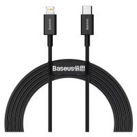 Kábel Baseus Superior Series Cable USB-C to iP, 20W, PD, 2m (black)