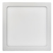 Mini LED panel 300x300 štvorcový prisadený biely, 24W, 3000K (EMOS)