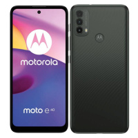Motorola Moto E40, 4/64 GB, Dual SIM, šedá - SK distribúcia
