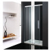 Aquatek - Nobel B2 - Luxusné sprchové dvere zasúvacie s brzdou 157-161cm, sklo 8mm NOBELB2160