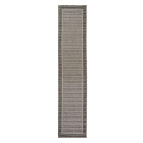 Plocho tkaný koberec COUNTRY GRAU 1, š/d.: 80/350cm Möbelix