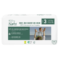 ECO BY NATY Plienky jednorázové 3 Midi 4-9kg Economy pack 50 ks