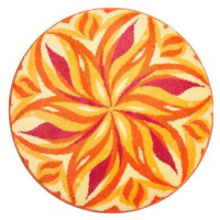 GRUND TANČIACA OBLOHA Mandala kruhová o 80 cm, oranžová