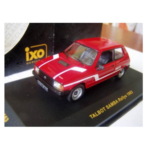 1:43 TALBOT SAMBA RALLYE 1983 RED