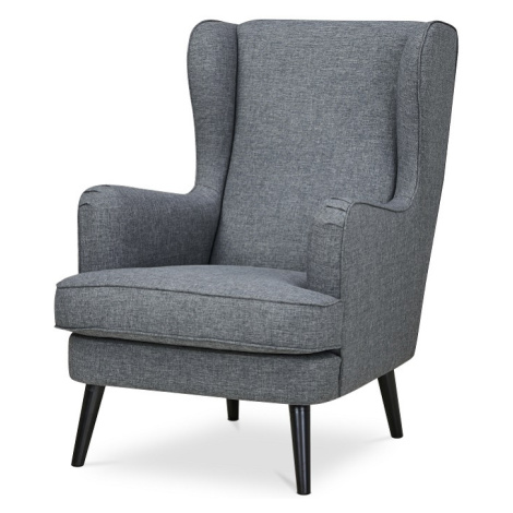 AUTRONIC kreslo ušiak AK-A1318 GREY2 sivé