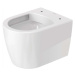 DURAVIT - ME by Starck Závesné WC, Rimless, s HygieneGlaze, alpská biela 2530092000