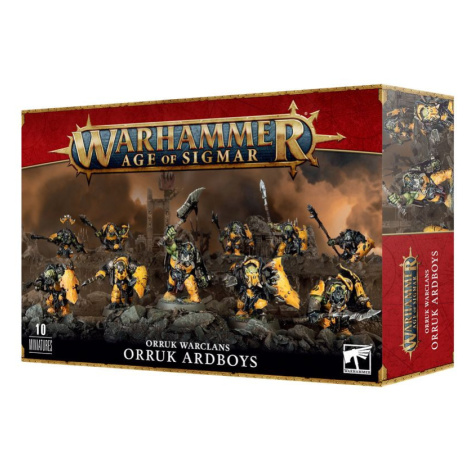 Games Workshop Age of Sigmar: Orruk Warclans: Orruk Ardboyz