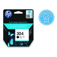 HP 304 Atramentová kazeta Black (N9K06AE)