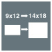 WERA Adaptér z 9 x 12 mm na 14 x 18 mm
