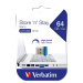 VERBATIM Flash disk 64 GB Store 'n' Stay Nano, USB 3.