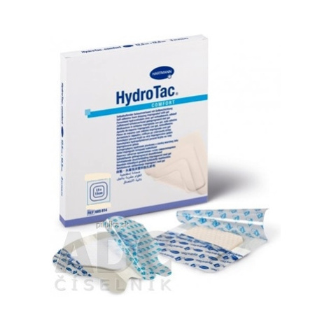 HARTMANN HydroTac Comfort - krytie na rany penové hydropol. impregnovane gelom, samolepiace, 20x