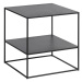 Furniria Dizajnový konferenčný stolík Kalean 50 cm čierny