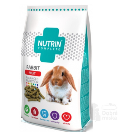 Nutrin Complete Rabbit Adult Fruit 400g zľava 10%