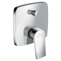 Hansgrohe Metris New, vaňová batéria pod omietku, chrómová, HAN-31454000