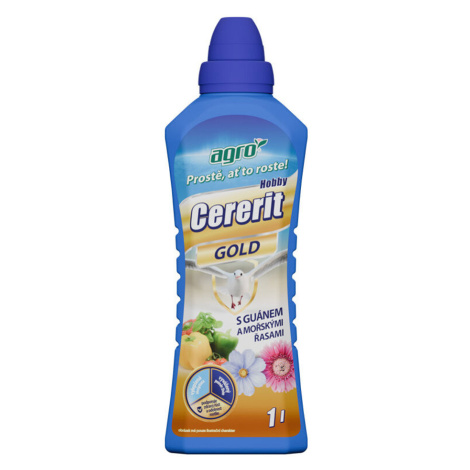 AGRO Cererit Hobby GOLD s guánom a morskými riasami 1 l