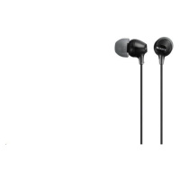 SONY stereo sluchátka MDR-EX15LP, černá