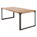 Jedálenský stôl FINEUS Dekorhome 160x90x75 cm,Jedálenský stôl FINEUS Dekorhome 160x90x75 cm