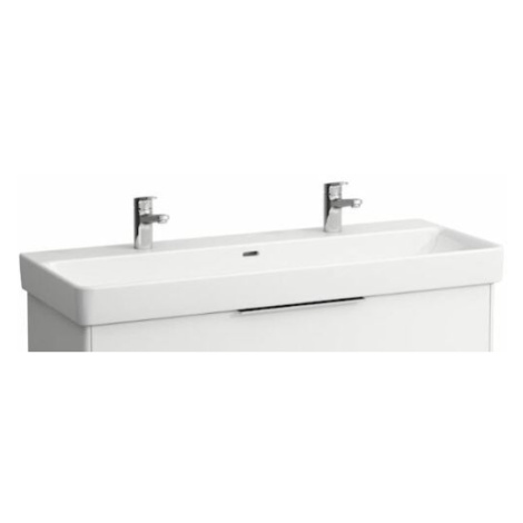 Umývadlo Laufen Pro S 120x46 cm dva otvory pre batériu H8149650001071