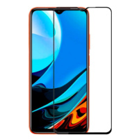 Tvrdené sklo na Xiaomi Redmi 9T/Poco M3 Sklo Home 9H celotvárové čierne