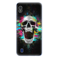 Odolné silikónové puzdro iSaprio - Skull in Colors - Samsung Galaxy A10
