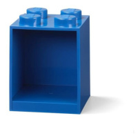 LEGO® Brick 4 závesná polica modrá