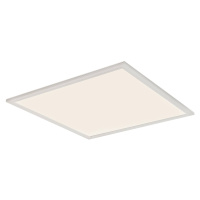 LED stropné svietidlo Piatto, senzor, 59,5 x 59,5 cm