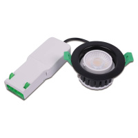 Eco R 68 LED vstavané bodové svietidlo, biele, Ø 9 cm, kov, IP65, CCT