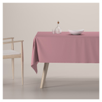 Dekoria Obrus na stôl obdĺžnikový, špinavá ružová, Loneta, 133-62
