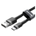 Nabíjací a dátový kábel USB, USB Type-C, 200 cm, 2000 mA, s ochranou proti zlomeniu, rýchle nabí