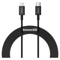 Baseus Nabíjací Kábel USB-C/ Lightning 8-pin 1.2m, Čierny