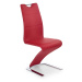 HALMAR K188 jedálenská stolička červená