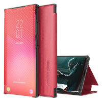 Samsung Galaxy M32 4G SM-M325F, bočné otváracie puzdro, stojan s indikátorom hovoru, kevlarový v