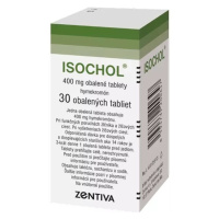 ISOCHOL 400 mg obalené tablety 30 kusov