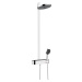 Hansgrohe Pulsify S, Showerpipe 260 2jet EcoSmart s termostatom ShowerTablet Select 400, chrómov