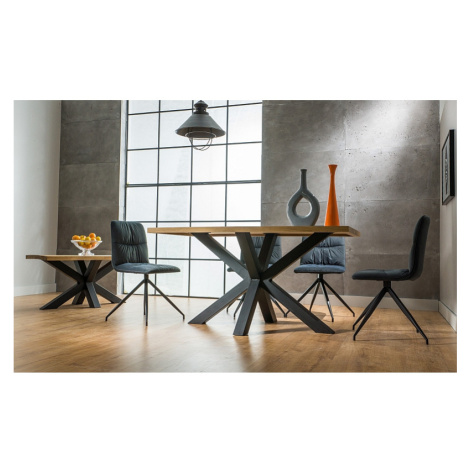 Jedálenský stôl CROSS dýha 180x90x80 cm Signal