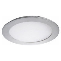 Svietidlo LED 18W, 4000K, 1080lm, IP44, strieb., KTS-LP, ROUNDA V2LED18W-NW-SR (Kanlux)