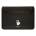 Púzdro Karl Lagerfeld Sleeve KLCS14SAKHPCK 14" black Saffiano Monogram Choupette (KLCS14SAKHPCK)